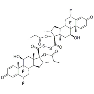 DesfluoroMethyl Fluticasone Propionate Disulfide CAS 201812-64-8