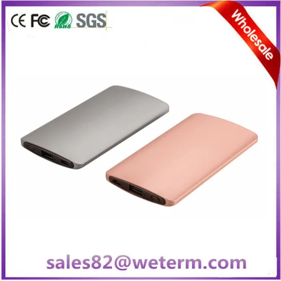 New Electronics Powerbank Special Design Aluminum Mobile Power