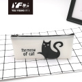 Estuche para lápices de silicona estilo gato personalizado