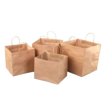 Eco-friendly Customizable Kraft Paper Bags