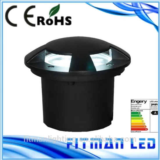 ip65 3w/5w/7w/9w round LED deck light,led spot underground light