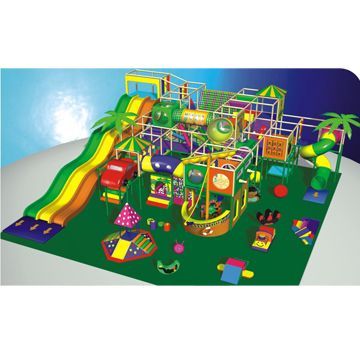 14 x 14 x 5.2m Playground Equipment with Low Maintenance and Minimum Supervision