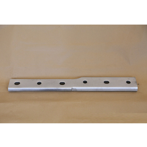 Carbon steel rail fish plate for railway