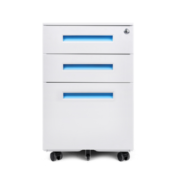 Office Pedestal Cabinet Filing System with Drawers