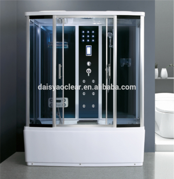 Good Quality and Cheap Price Shower Cabin, High Tub Square Plastic Steam Shower Cabin
