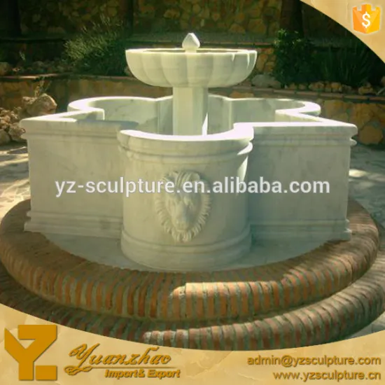 large size garden stone marble urn water fountain for sale