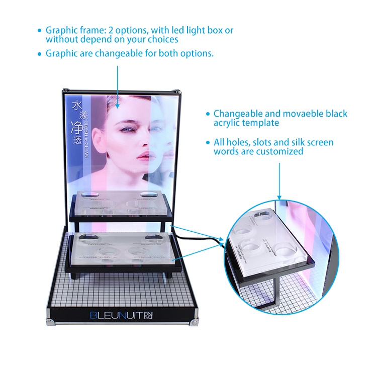 makeup display units