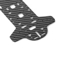 feuille de fibre de carbone cnc pour drone RC