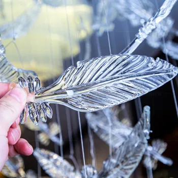 Modern Hotel Indoor Lighting: Murano Glass Chandeliers for Customized Decoration