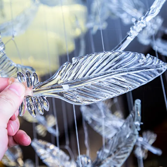 Modern Hotel Indoor Lighting: Murano Glass Chandeliers for Customized Decoration