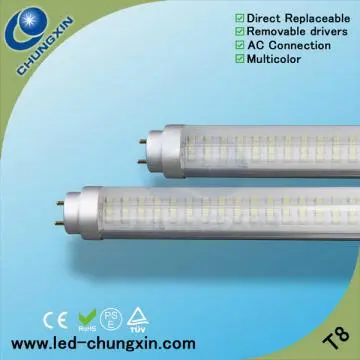 Warm White SMD3528 T8 LED Tube Lights 18W, 1,200mm