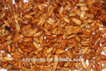 Caramelized sunflower seeds