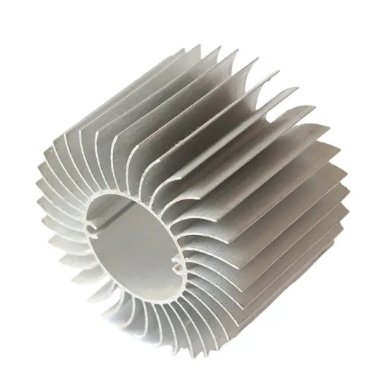CNC Machined Custom LED Lamp Parts: Aluminum Hollow Radiators & Circular Heat Sinks