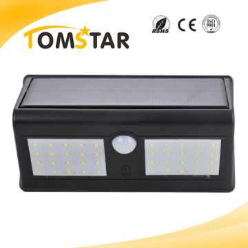 2017 NEW 3000mah li-battery 40pcs SMD Solar Wall garden lamp