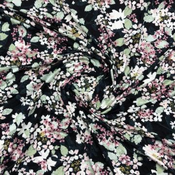 Printed Multi AOP Viscose Spandex Knitted S/J Fabric