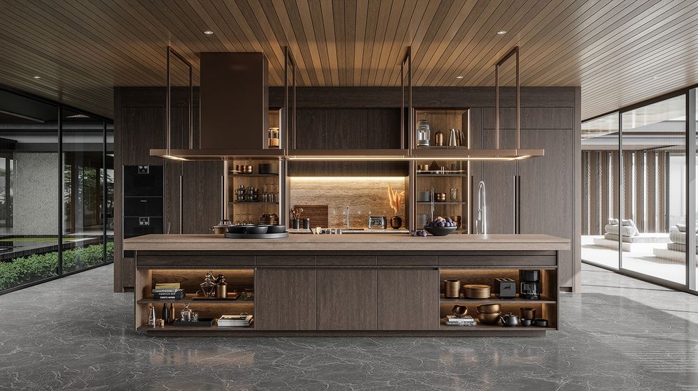 Residential open kitchen design（1）