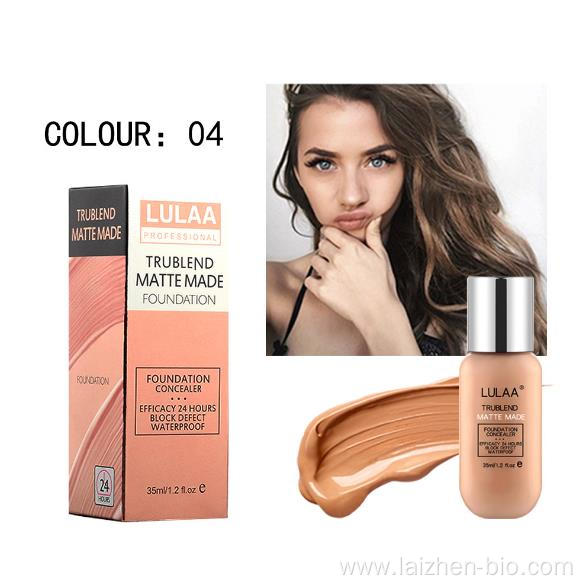 Long lasting full effect natural makeup foundation