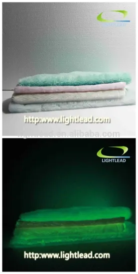 Glow soft plush toys polyester fabric luminous