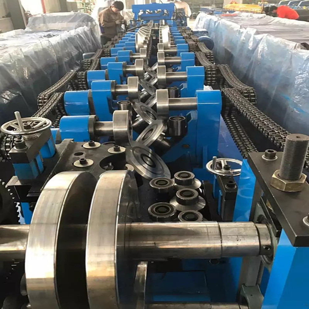 Steel c channel roll forming machine