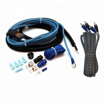 High Specification Car Audio Wire Installation Kit for Speaker Amp (0-4-8 Gauge OFC/CCA)