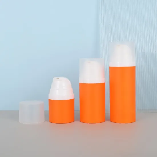 Luxury airless bottle designs for beauty products