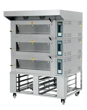 Deck Pizza Bread Baking Oven Bread Making Machinery
