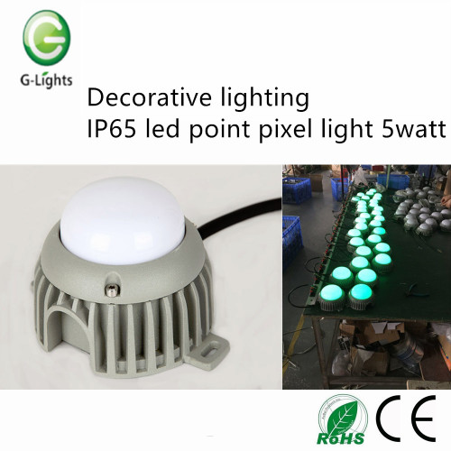 Illuminazione decorativa IP65 punto luce punto luce 5watt