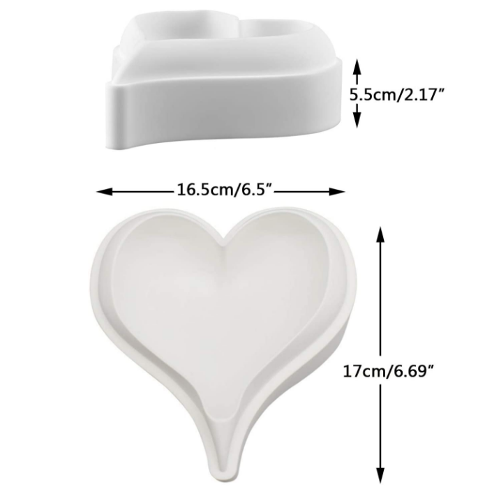 Silicone Heart Cake Mold Silicone Heart Cake Mold