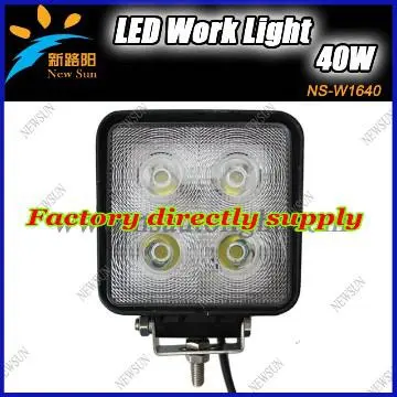Working Light CREE LED For Truck/SUV/Mine, Off-road LED Work Lamp,40W