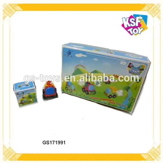 Plastic Friction Cartoon Car Toy For Kids Friction Car Toy