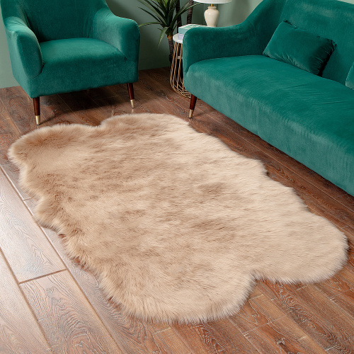 Faux Fur Carpet Customized Bedroom Carpet