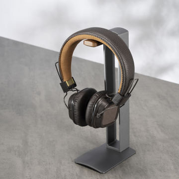 Wholesale Custom Aluminum Wood Headset Bracket - Headphone Desk Holder Stand