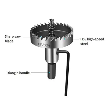 12-100 mm HSS Bits de forage de coupe en acier inoxydable Saw pour le métal