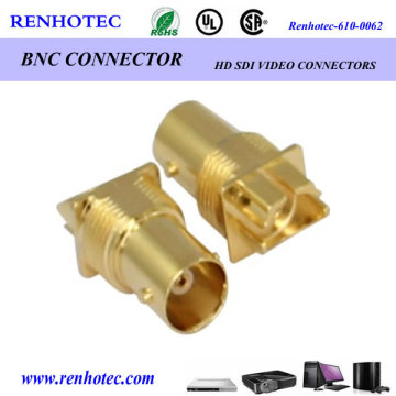 Rhos Compliant 75 Ohm BNC Female Type HD Sdi BNC Connectors
