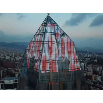 Dış Mekan Bina Aydınlatması esnek Mesh LED