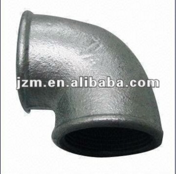 Elbow 90 Deg Equal, NPT, Galvanized Malleable Iron