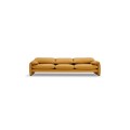 Antique design upholstery High resilience furniture fabric comfortable leisure sofa 3 seater for living room bedroom