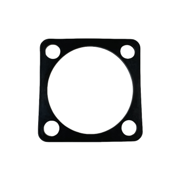 Customized Silicone Pad for 66mm Square Airplane Headlight - Black Light Cover