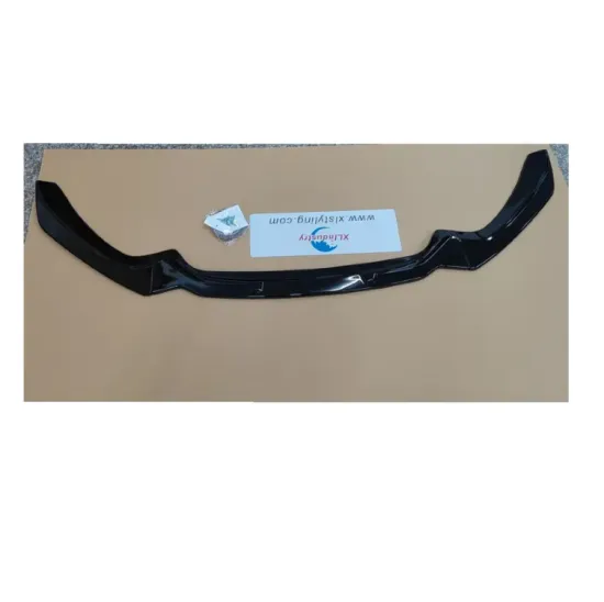 Hot Sale Gloss Black Front Bumper Lip for BMW 1 Series F20 LCI Facelift Front Splitter