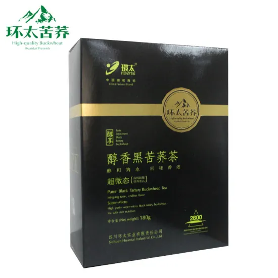 180g super-mirco Pure Black Tartary Buckwheat Tea---weight loss drink