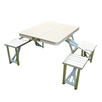 Aluminium Folding Picnic Table and Chairs for Outdoor Camping