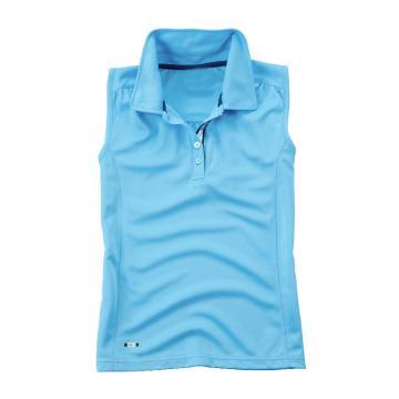 Ladies Sleeveless Tennis Shirt  V-neck T-shirt Golf Shirt