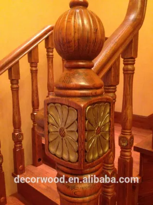 Modern hardwood stairs for home
