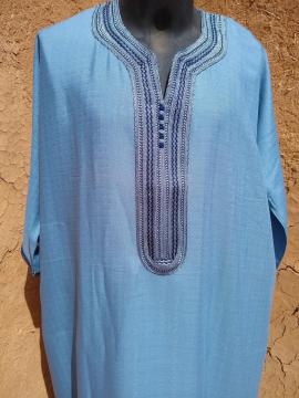 Moroccan Thobe For Mens With Ribbon