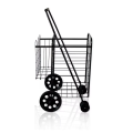 Carro de compras de supermercado plegable de aleación de acero