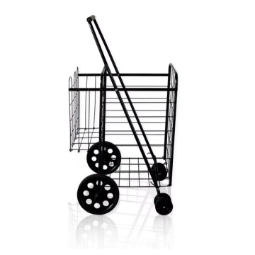 Steel Alloy Folding Supermarket Shopping Cart