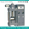 SYE-2000D elektrohydraulisk tryckprovningsmaskin