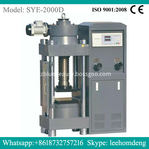 Concrete Pressure Testing Machine