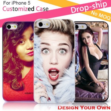 Customized for iPhone 5 5S Case, Sublimation Case for iPhone 5