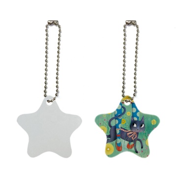 Subbank Sublimation Metal Sheet Photo Keychain Charms